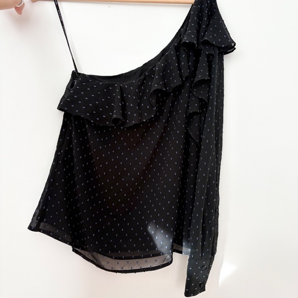 Avec les filles one shoulder ruffle blouse - Picture 4 of 7
